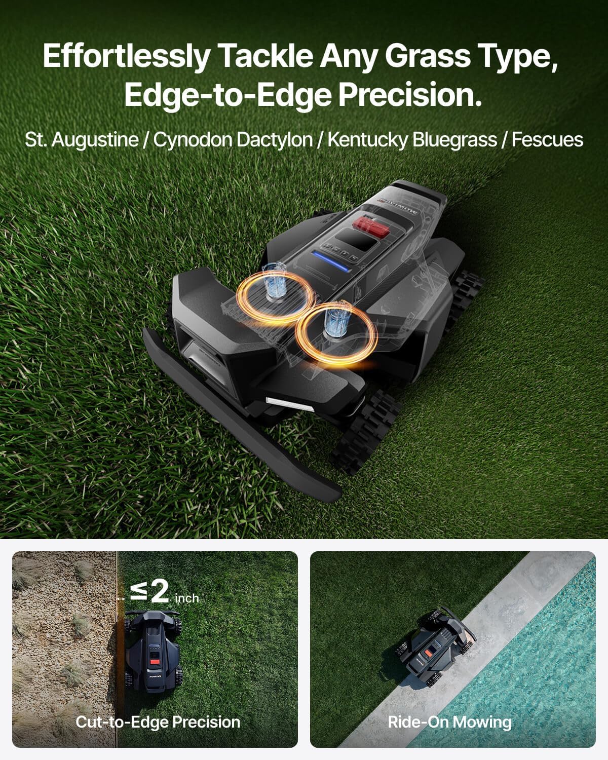 PREMIUM Robot Lawn Mower Wire Free with Garage X